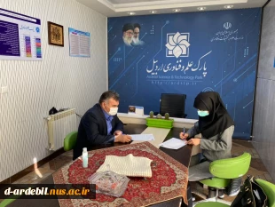 امضای قرارداد همکاری فی‌مابین آموزشکده فنی ­و­حرفه ­ای دختران اردبیل و پارک علم و فناوری استان اردبیل 4