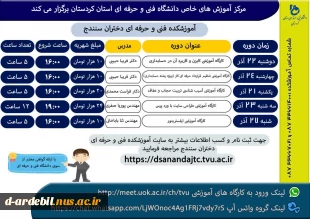 اطلاع رسانی برنامه های هفته پژوهش و فناوری مراکز تابعه دانشگاه فنی و حرفه ای 103